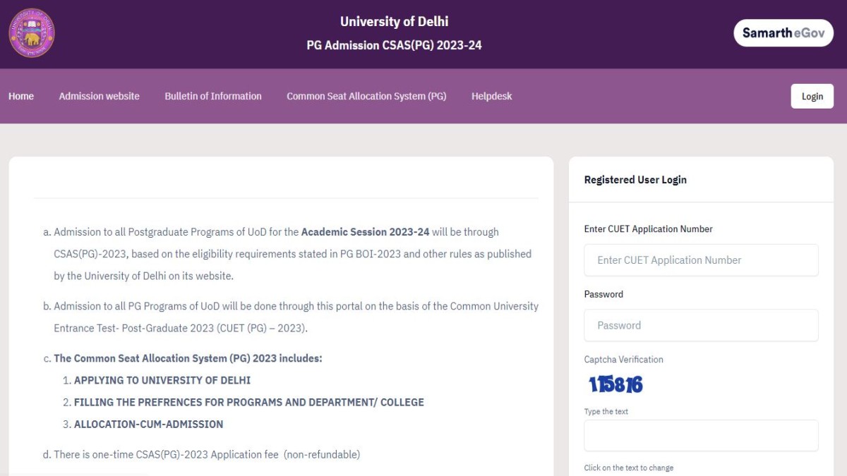 DU PG 2023 Admission: Spot Round 2 Seat Allotment Results Soon, Get ...