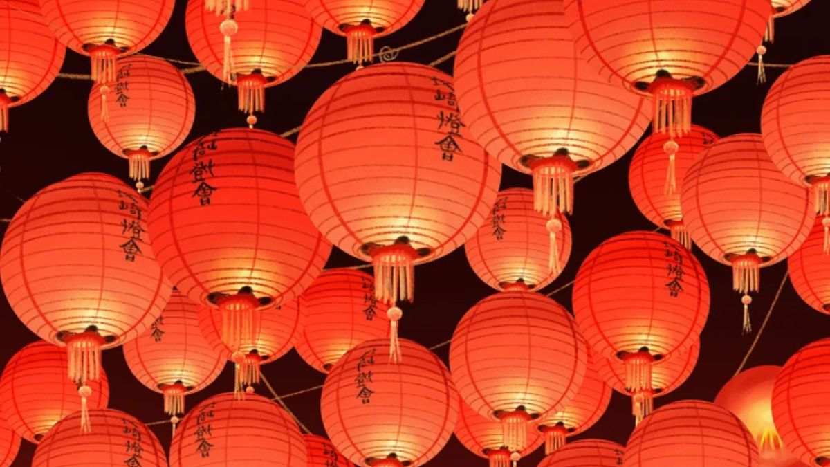 Optical Illusion to Test Your IQ: Only 5% Can Spot the Bulb Hidden Among Japanese Lamps in Picture within 9 secs!