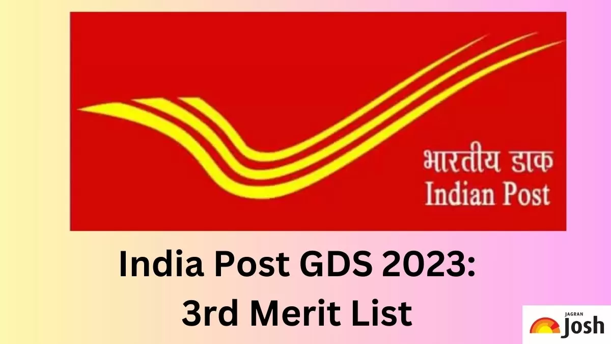 ndia Post GDS 3rd Merit List 2023