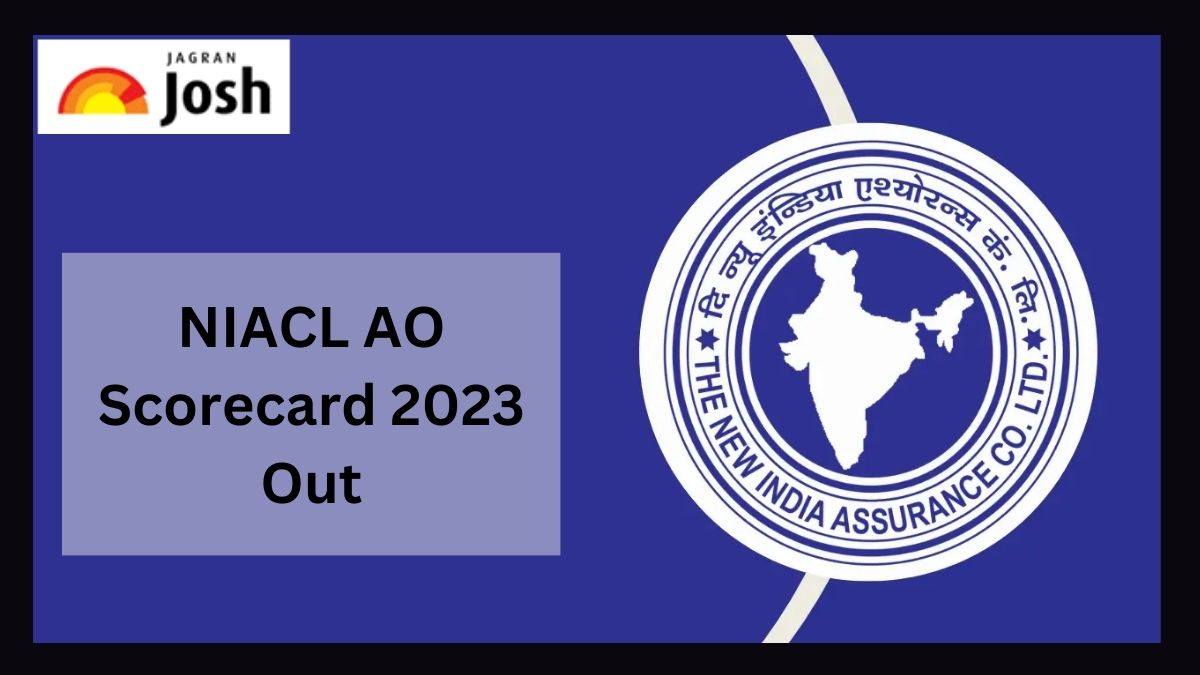 NIACL AO Scorecard 2023 Out:  प्रशासनिक अधिकारी स्केल-I  प्रीलिम्स परीक्षा स्कोरकार्ड newindia.co.in पर घोषित, ये रहा Direct Link