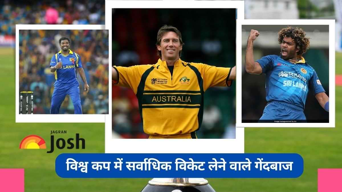 ICC ODI World Cup इतिहास में सर्वाधिक विकेट लेने वाले टॉप-10 बॉलर कौन है?