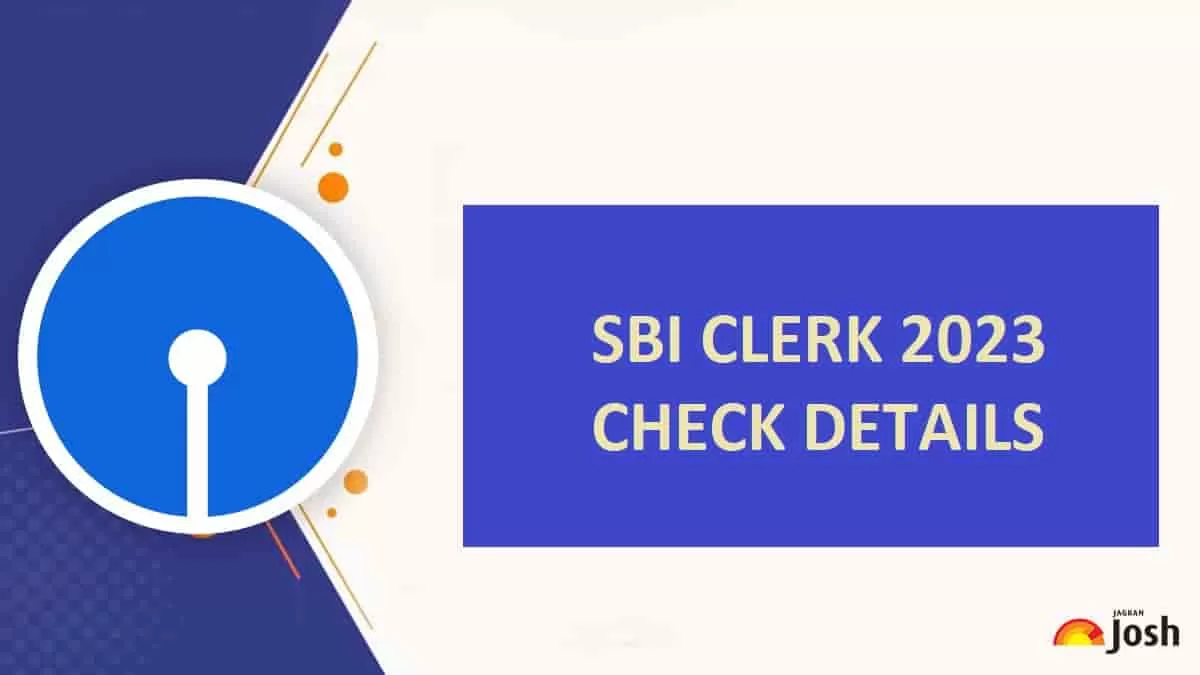 SBI Clerk 2023 Recruitment Notification Released At Sbi.co.in: 8773 ...