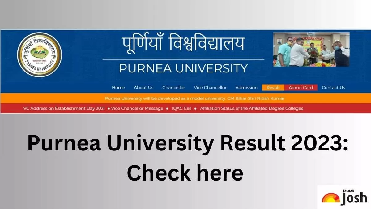 Check out the direct link to download Purnea University Result 2023 PDF here.