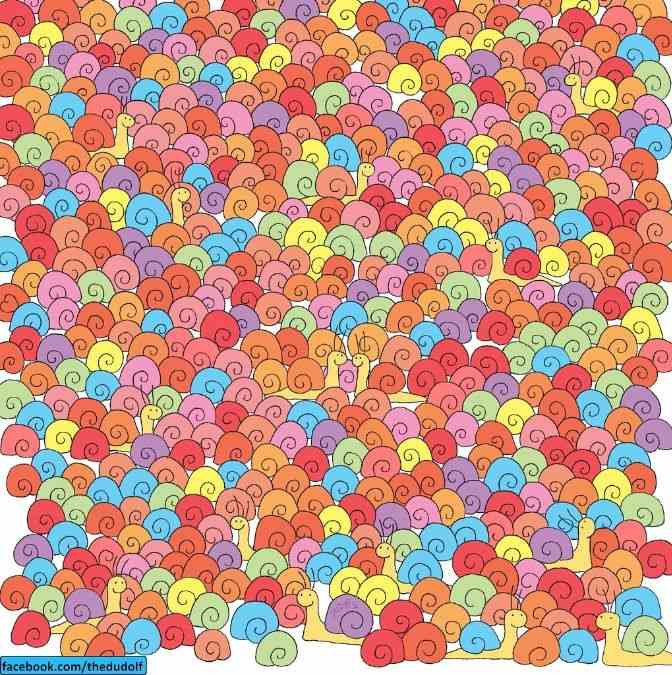 find hidden heart optical illusions
