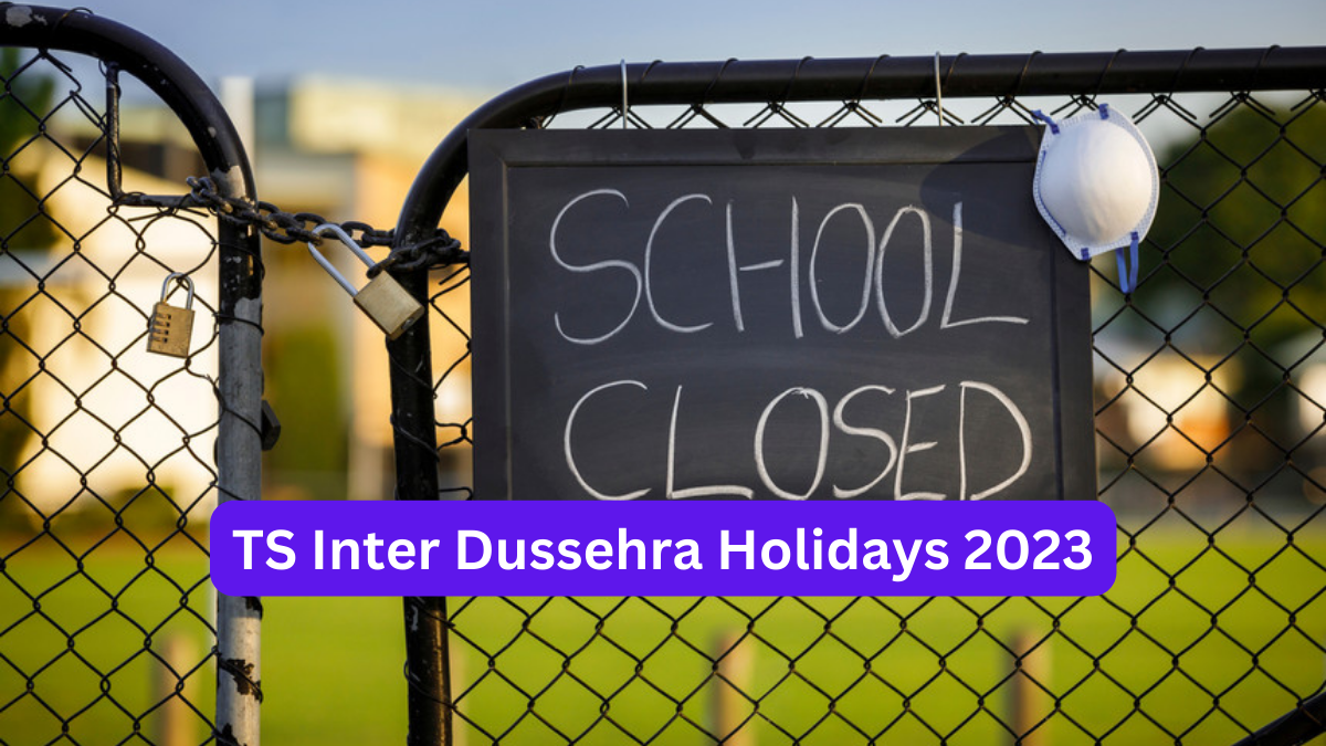 TS Inter Dussehra Holidays 2023 Telangana Schools and Colleges To