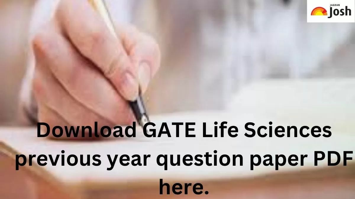 GATE Life Sciences Question Paper with Solution, Download Previous Year