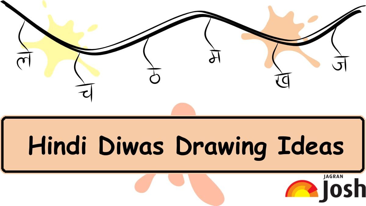 Hindi Diwas Drawing Ideas min