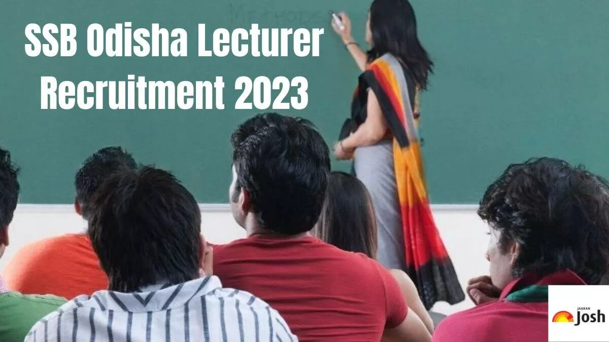 Get the direct link to Apply for SSB Odisha Lecturer Recruitment 2023 here.