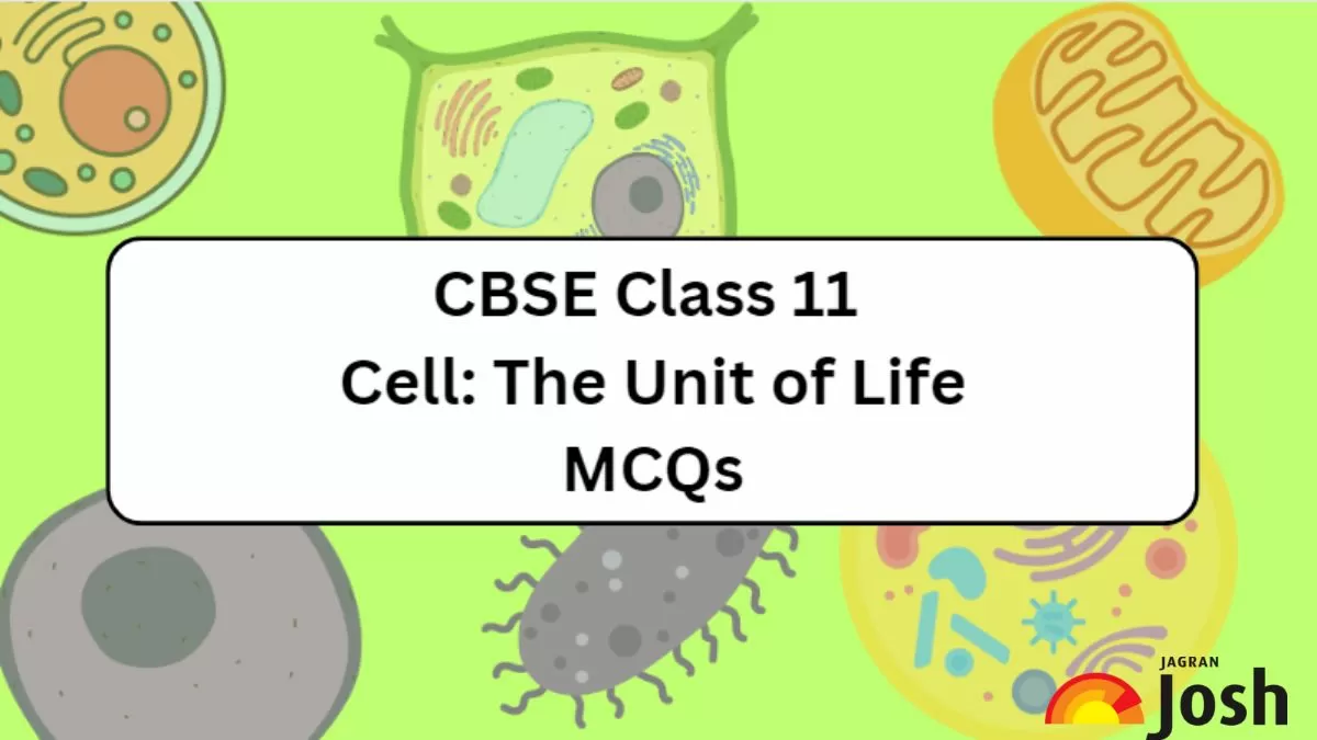 Cell The Unit Of Life Class Mcqs Cbse Biology Chapter Multiple