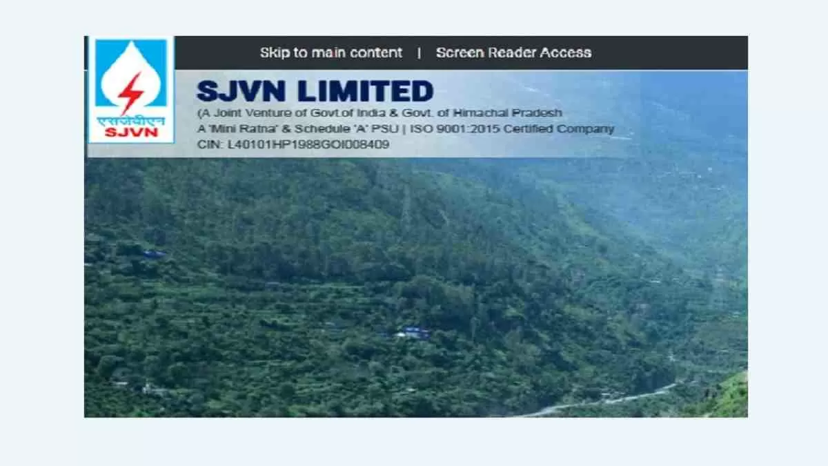 Get all details for SJVN Recruitment 2023 here apply online 