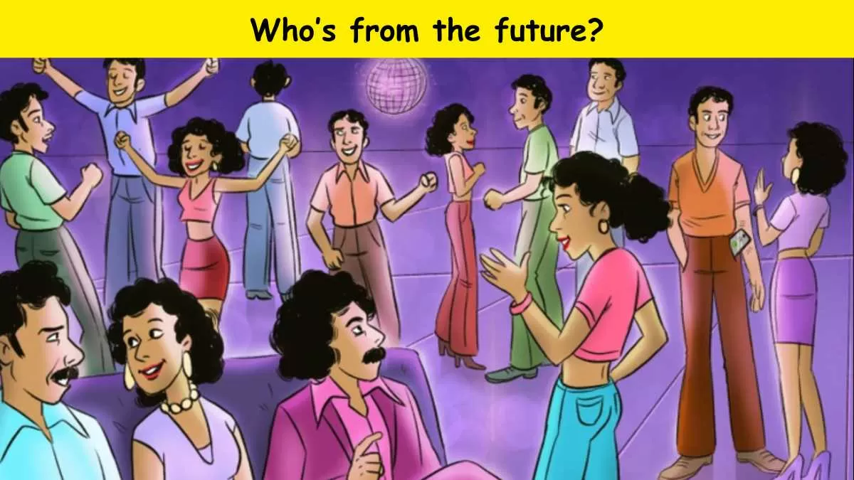 Can you find the person from the future?                 