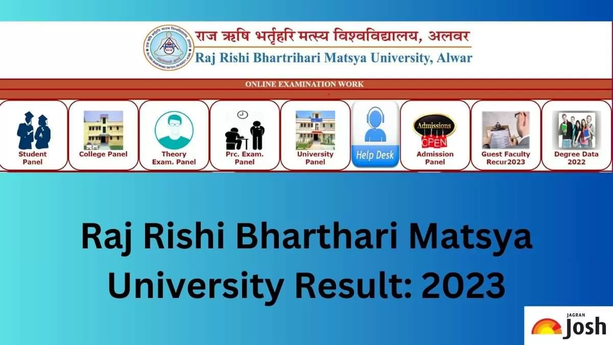 Matsya University Result 2023 OUT On Rrbmuniv.ac.in; Direct Link For ...