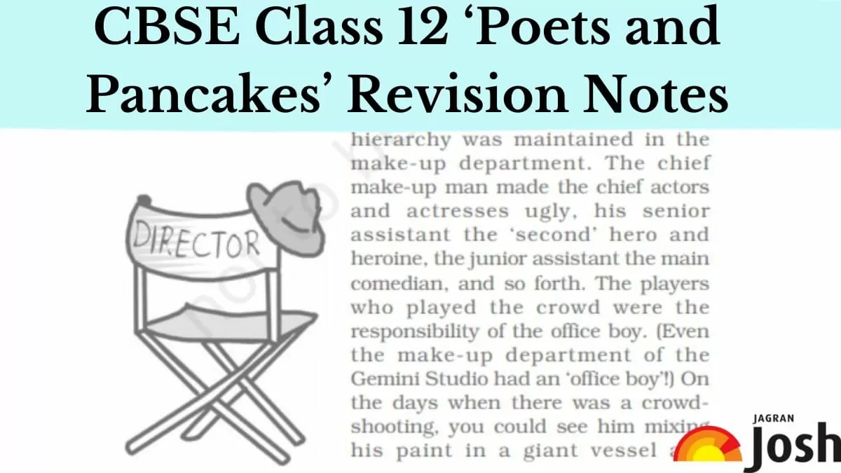 Download PDF for CBSE Class 12 Chapter 6 Poets and Pancakes