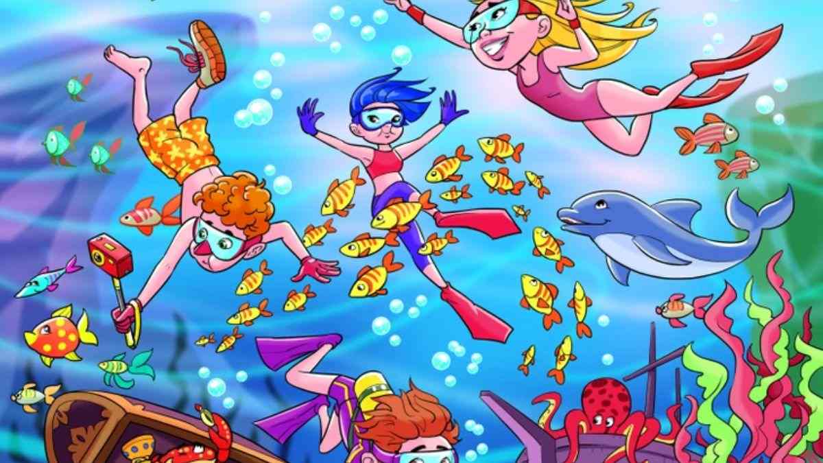 Optical Illusion for Testing Your IQ: Can You Find the Boy’s Lost Shoe Hidden Under the Sea in 7 Secs?