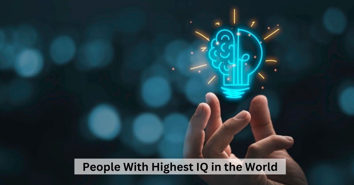 Who has the highest IQ in the world in 2023?