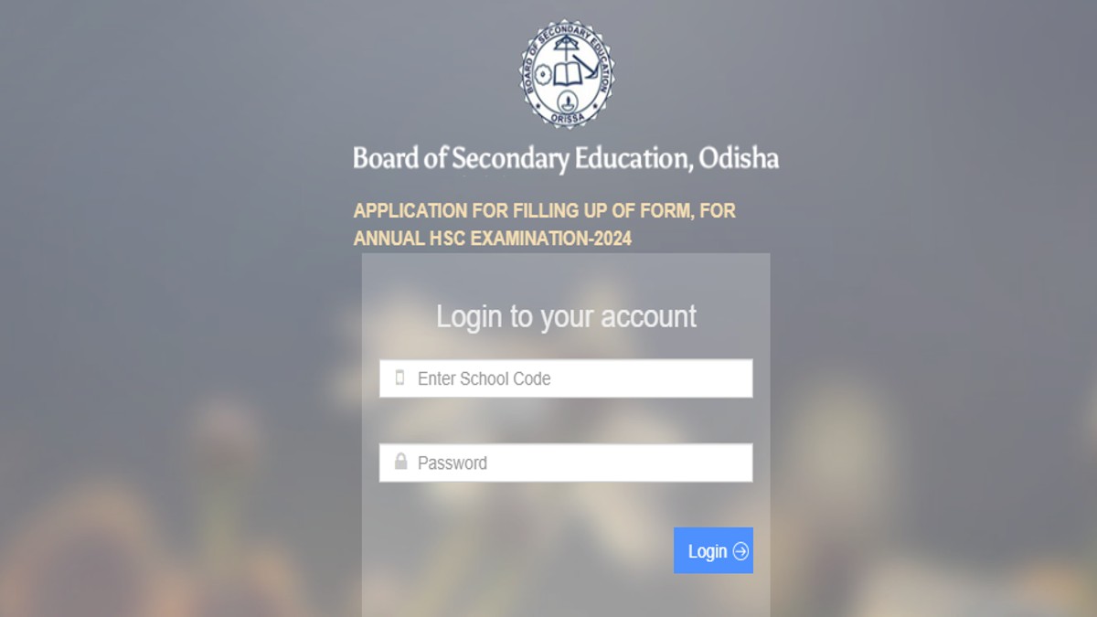 Odisha Board Exam 2024 HSC Application Form Released, Get Direct Link