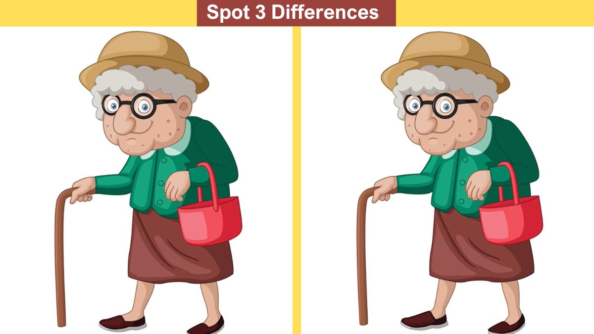 Spot 3 Differences in 15 Seconds