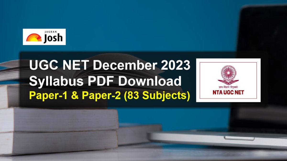 UGC NET Syllabus for December 2023 Exam PDF Download