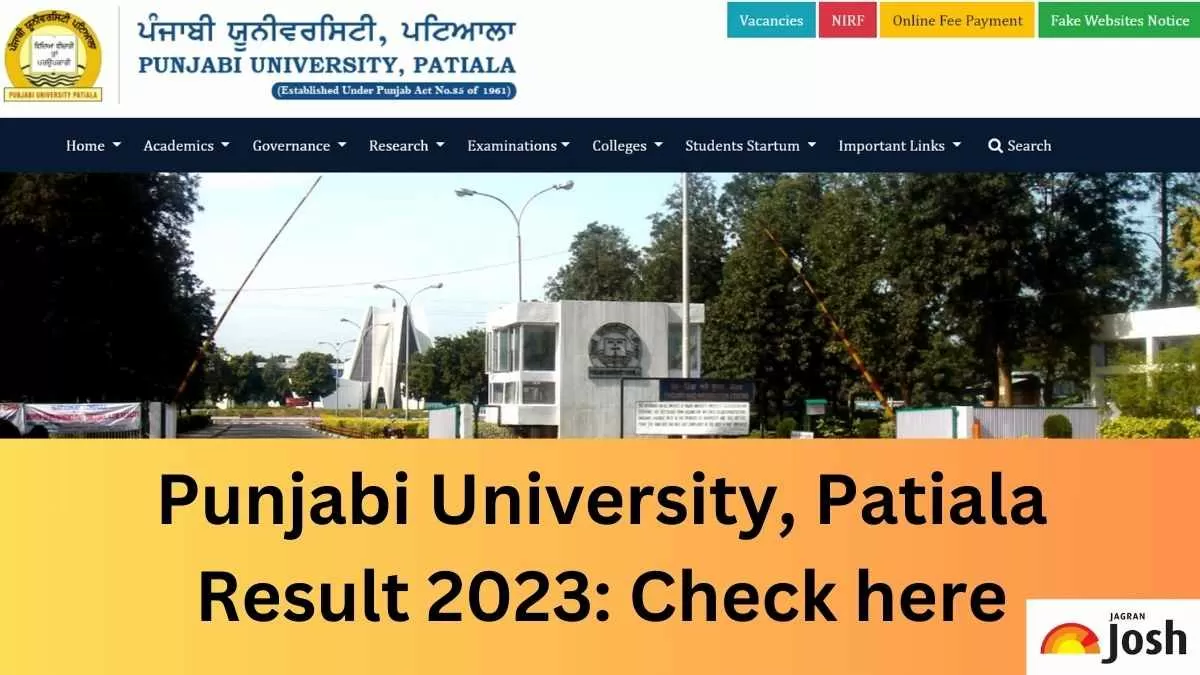 Punjabi University Result 2023: Get the direct link to download result