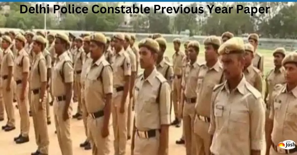 Delhi Police Constable Previous Year Paper