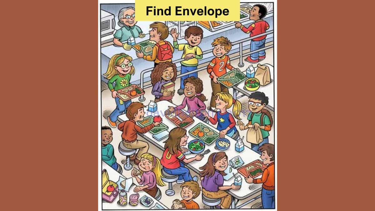 Seek and Find Puzzle: Find the hidden envelope in 7 seconds!
