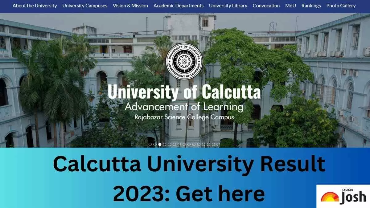 Calcutta University Result 2023 For B.Sc, B.A, B. Com OUT On Wbresults ...