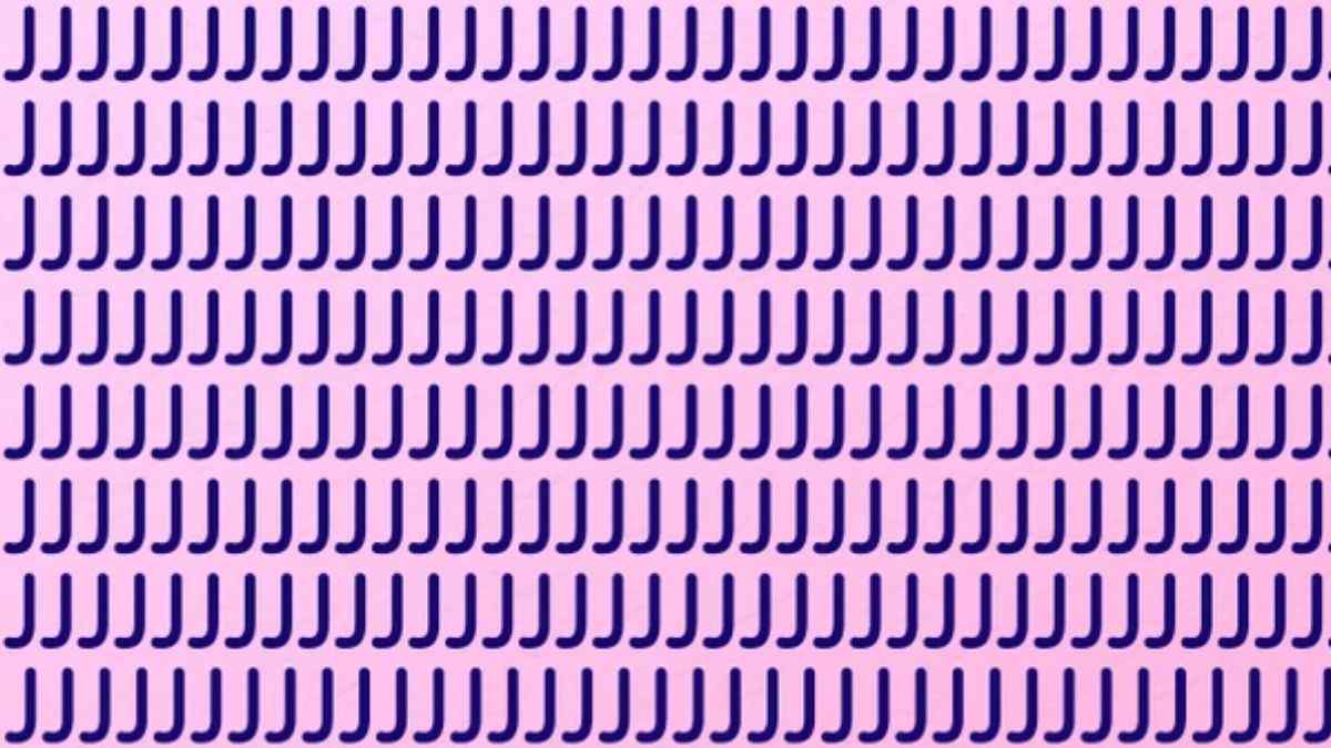 Brain Teaser for Testing Your IQ: Can You Spot Hidden I Among Js in Picture within 9 secs?