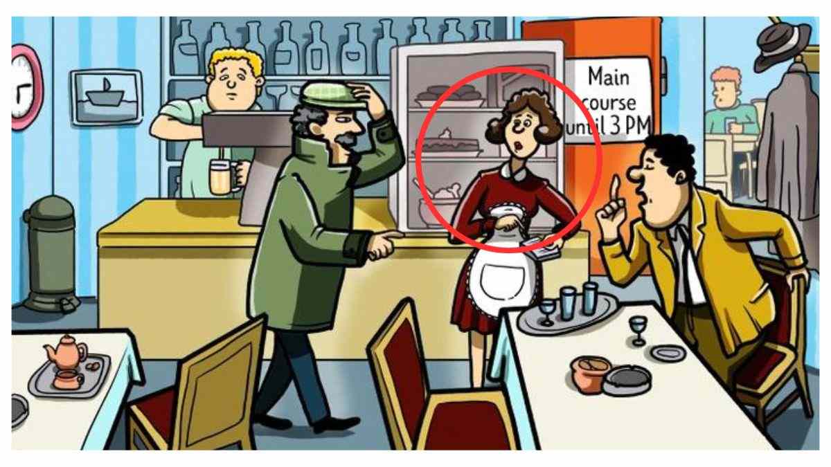 waitress is the cheater