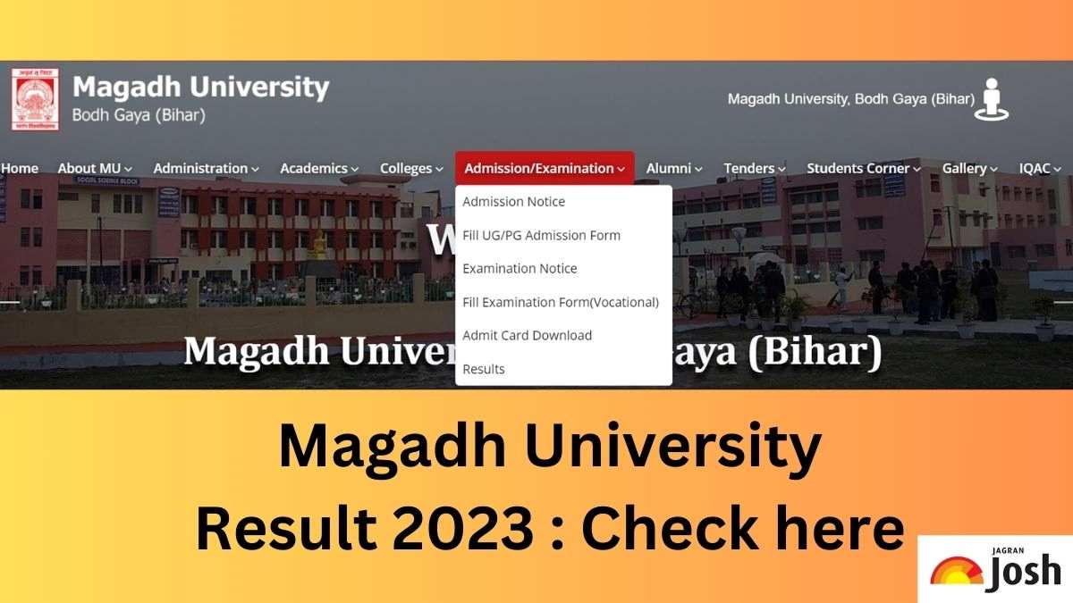 Magadh University Result 2023 Out 