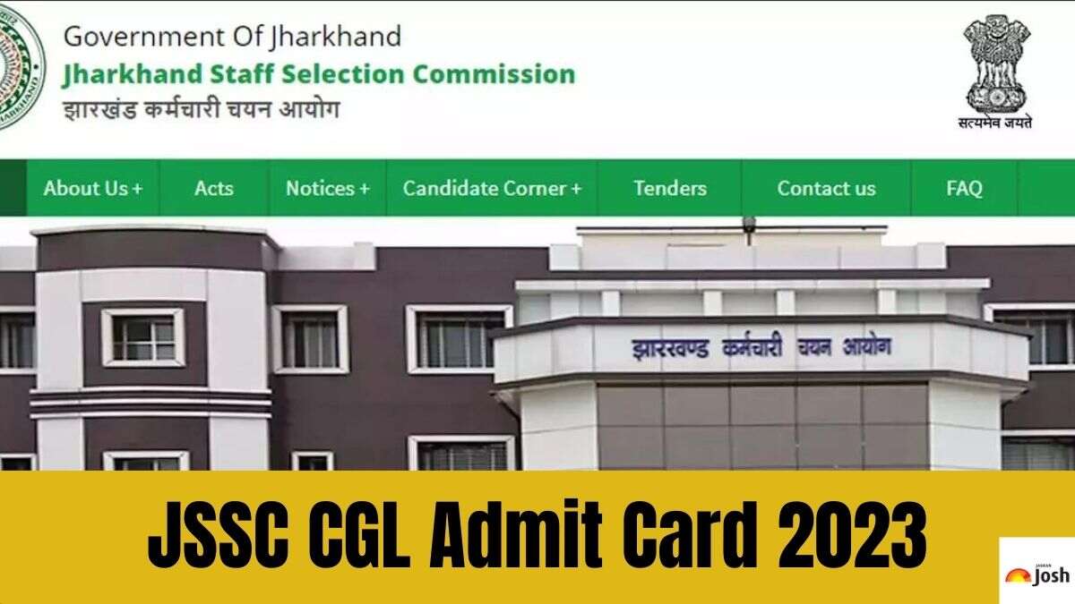 Jssc cgl admit card 2023 direct link to download pdf