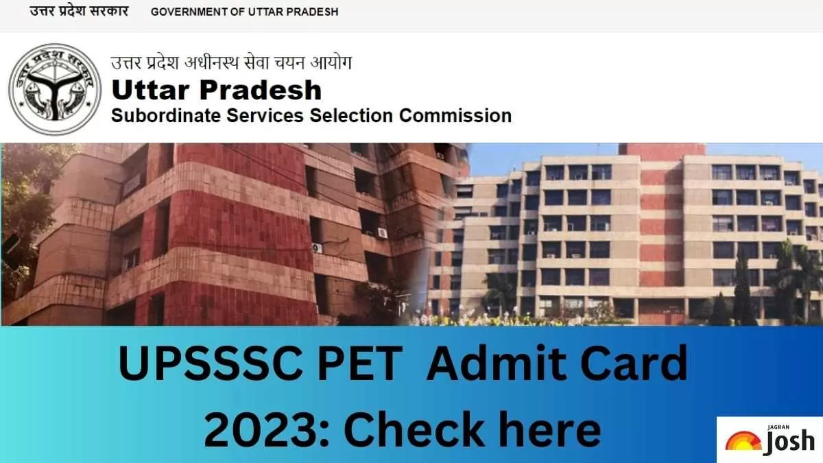 Check all the details of upcoming UPSSSC PET 2023 Admit Card here.