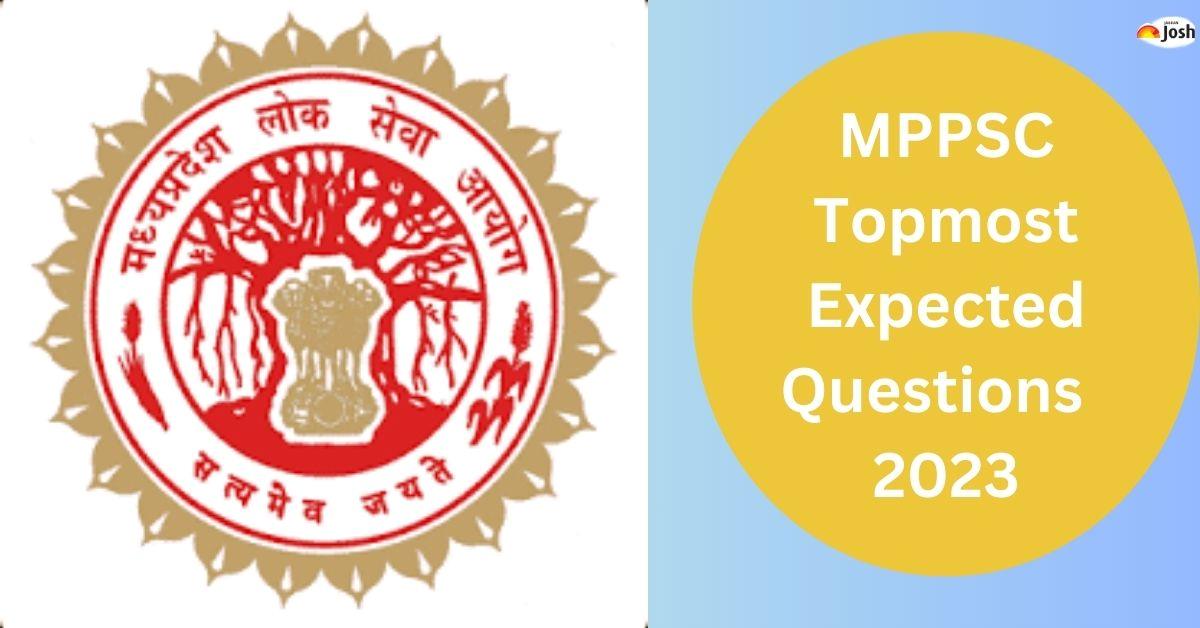 MPPSC Topmost Expected Questions