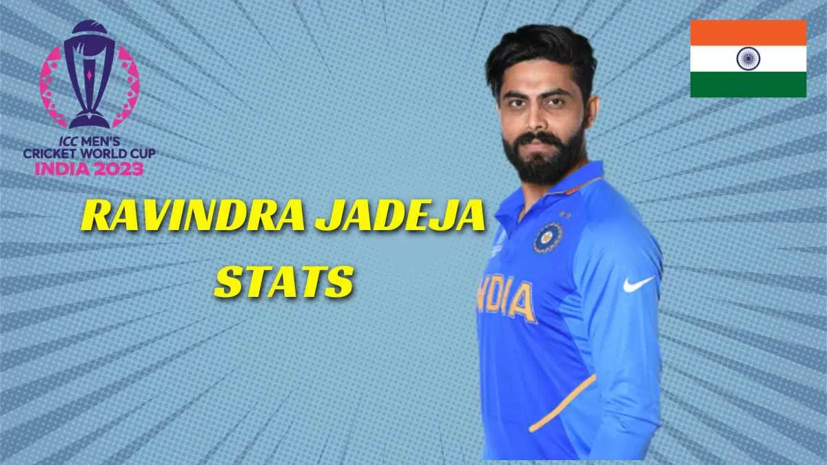 Get here the latest details about Ravindra Jadeja's stats, total wickets and runs
