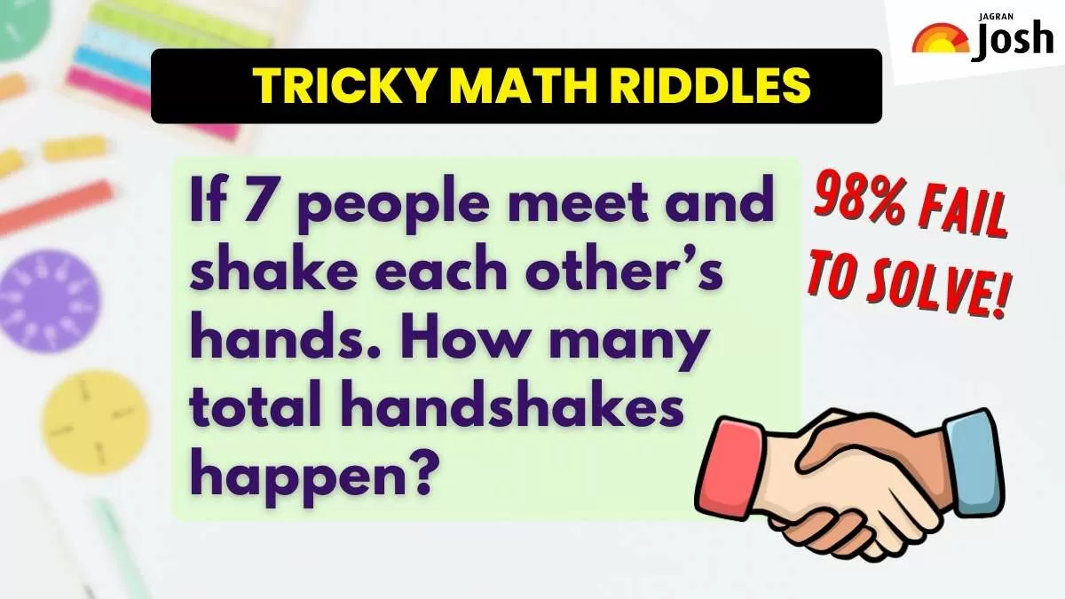 Solve The Tricky Math Riddle and Find The Number of Handshakes In 25 Seconds