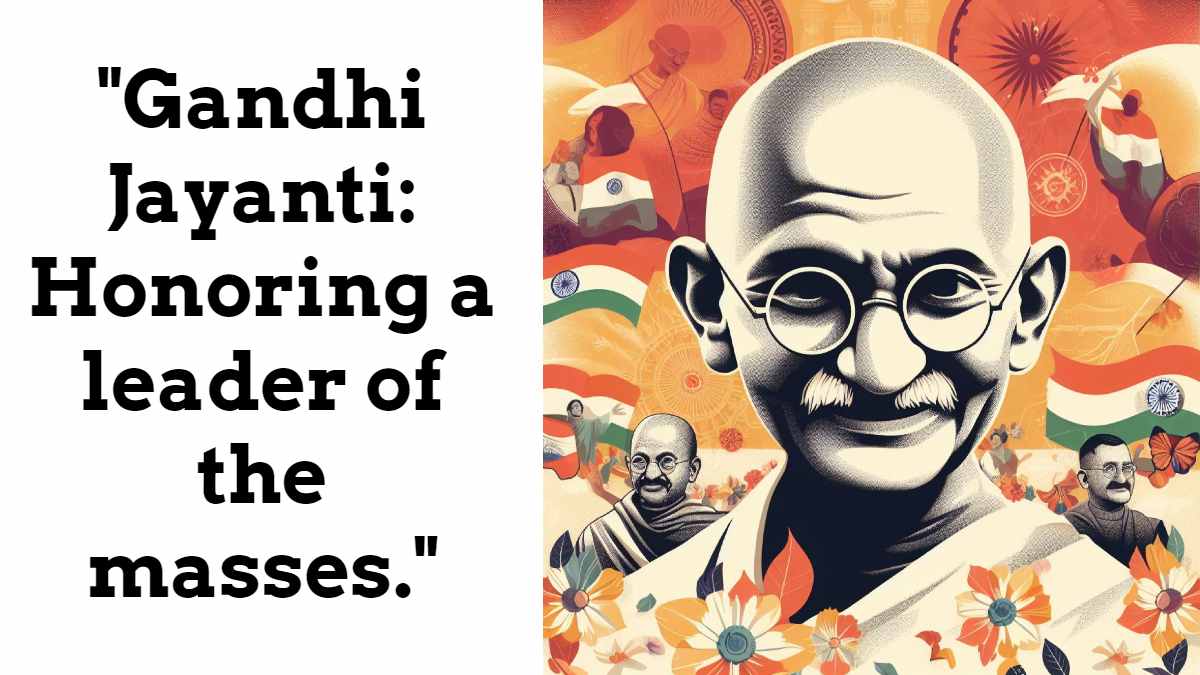 Gandhi jayanti with line art spectacles indian color theme background  posters for the wall • posters wave, vintage, vector | myloview.com