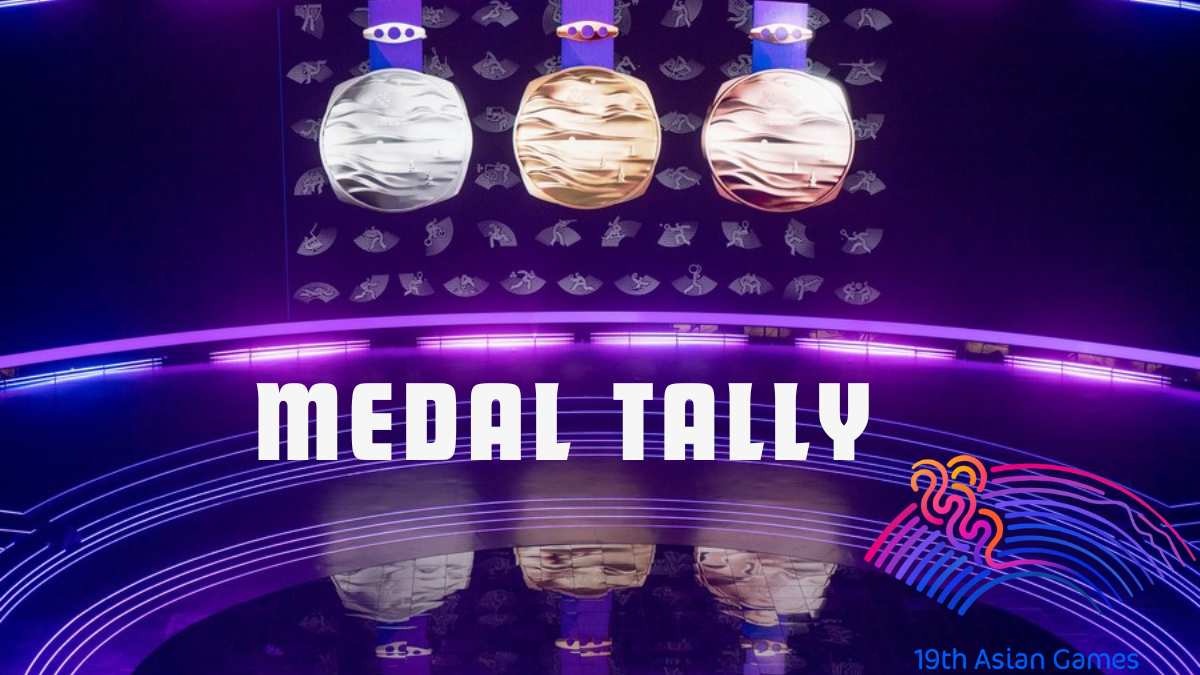 Asian Games 2023 Medal Tally India and Other Countries Medals and