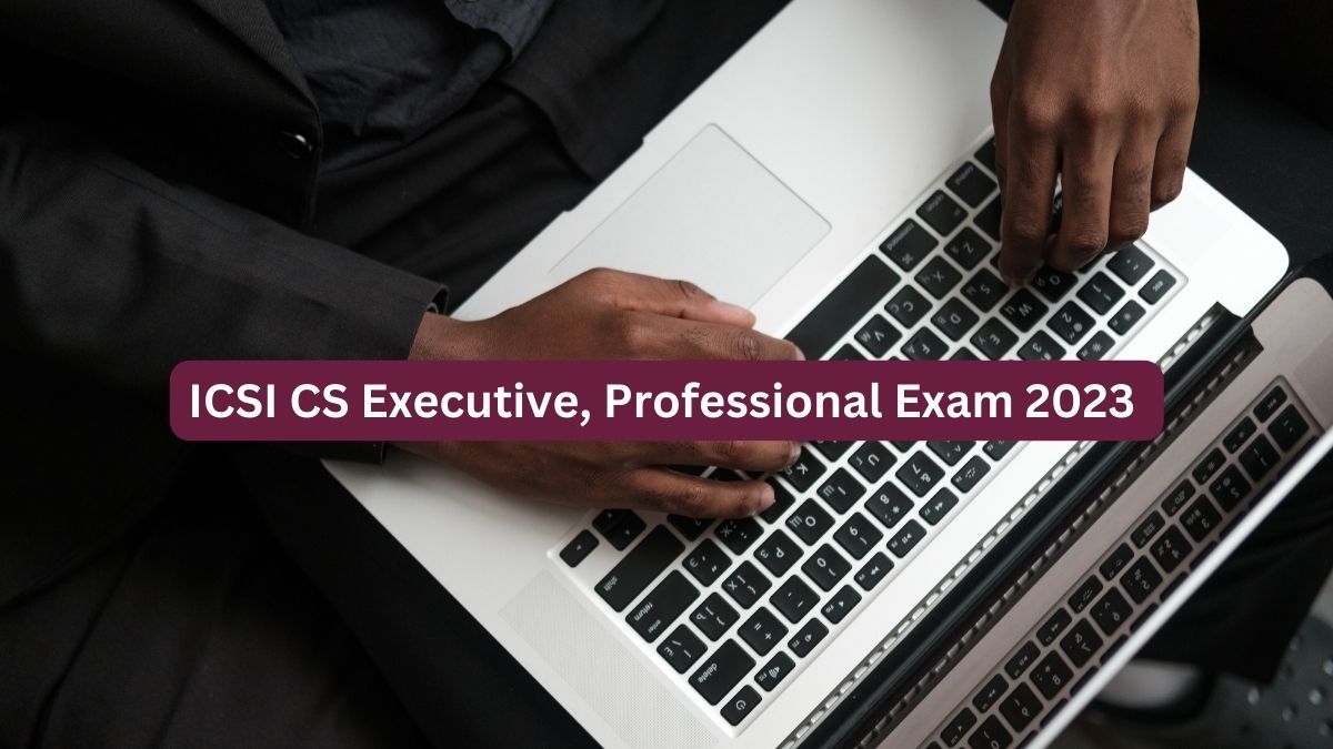 ICSI CS Executive, Professional Exam Form 