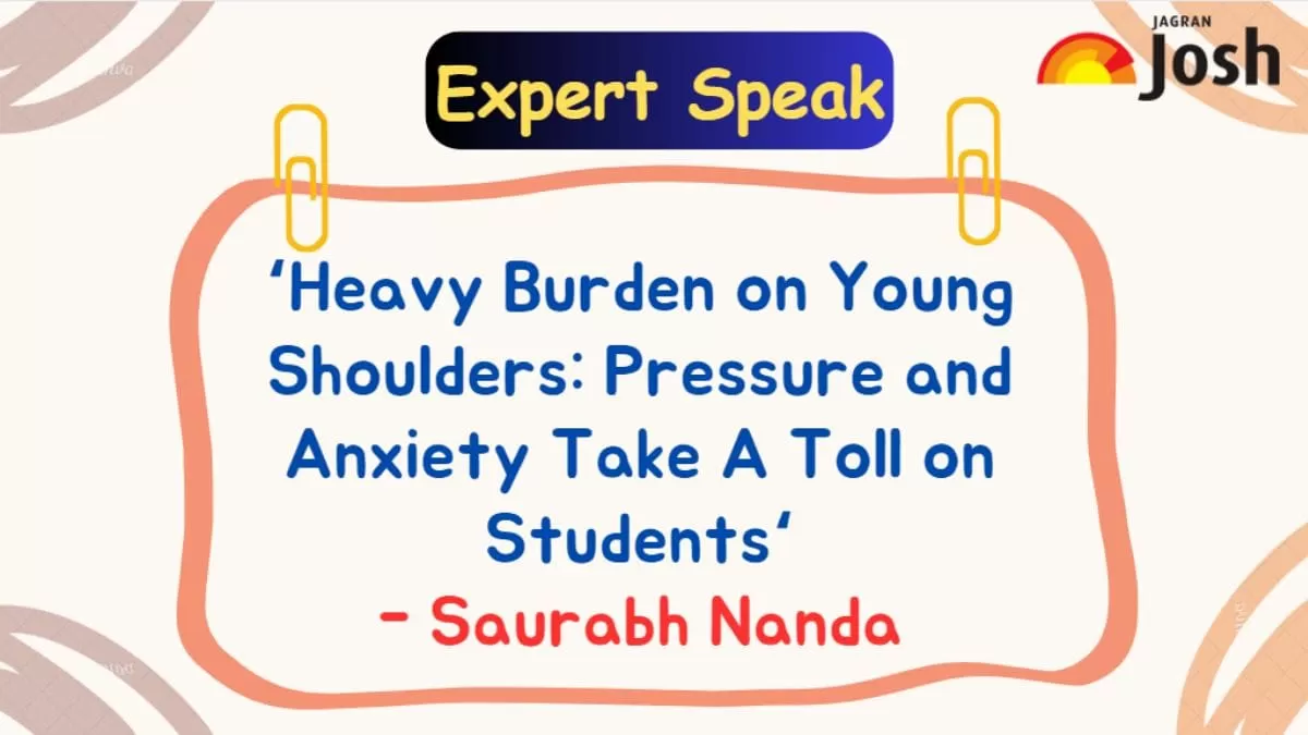 Heavy Burden on Young Shoulders: Pressure and Anxiety Take A Toll on Students