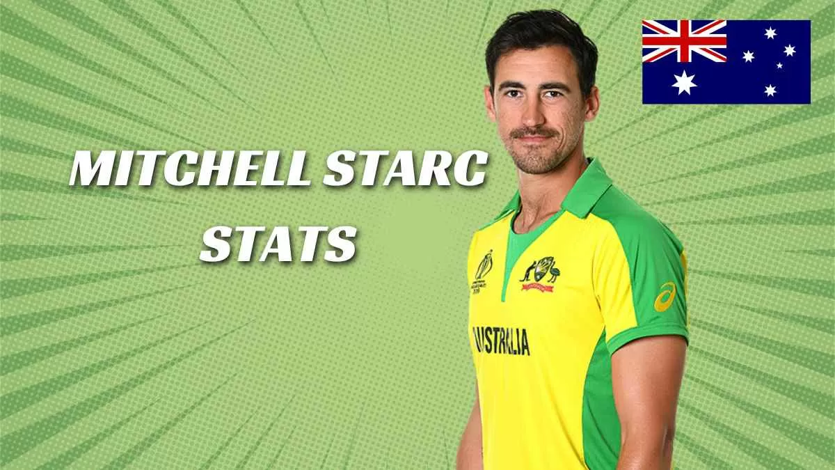 Get here the latest details about Mitchell Starc's stats, total centuries and runs