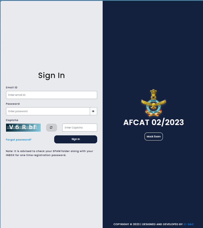 get afcat result link