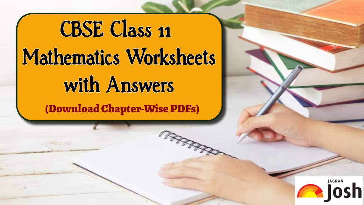 Get here pdf for CBSE Class 11 Maths Worksheets