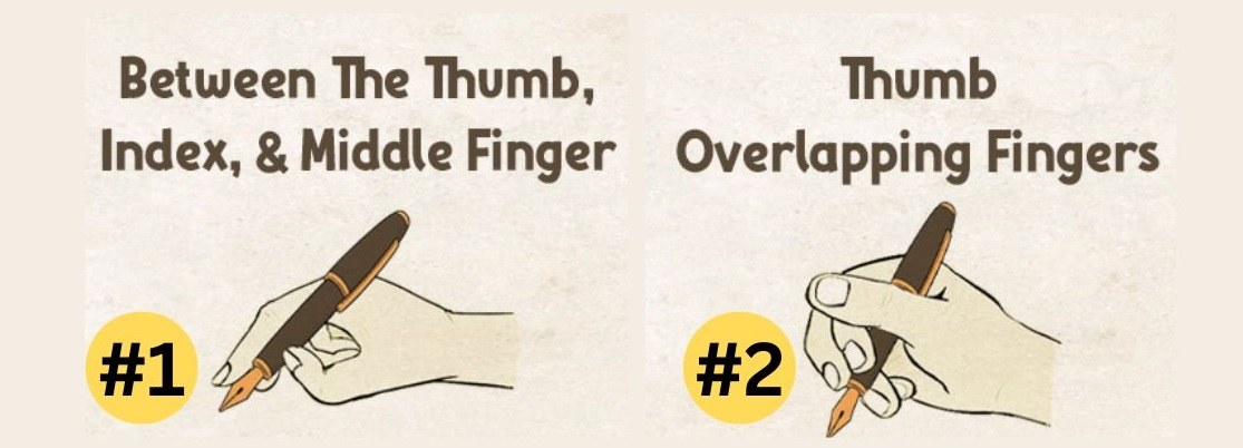 What Does Your Pen-Holding Style Say About Your Personality