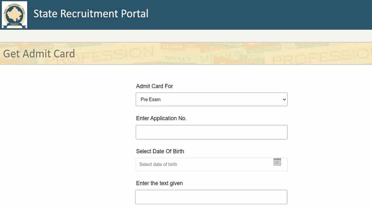 RPSC RAS Admit Card 2023: Check Direct Download Link