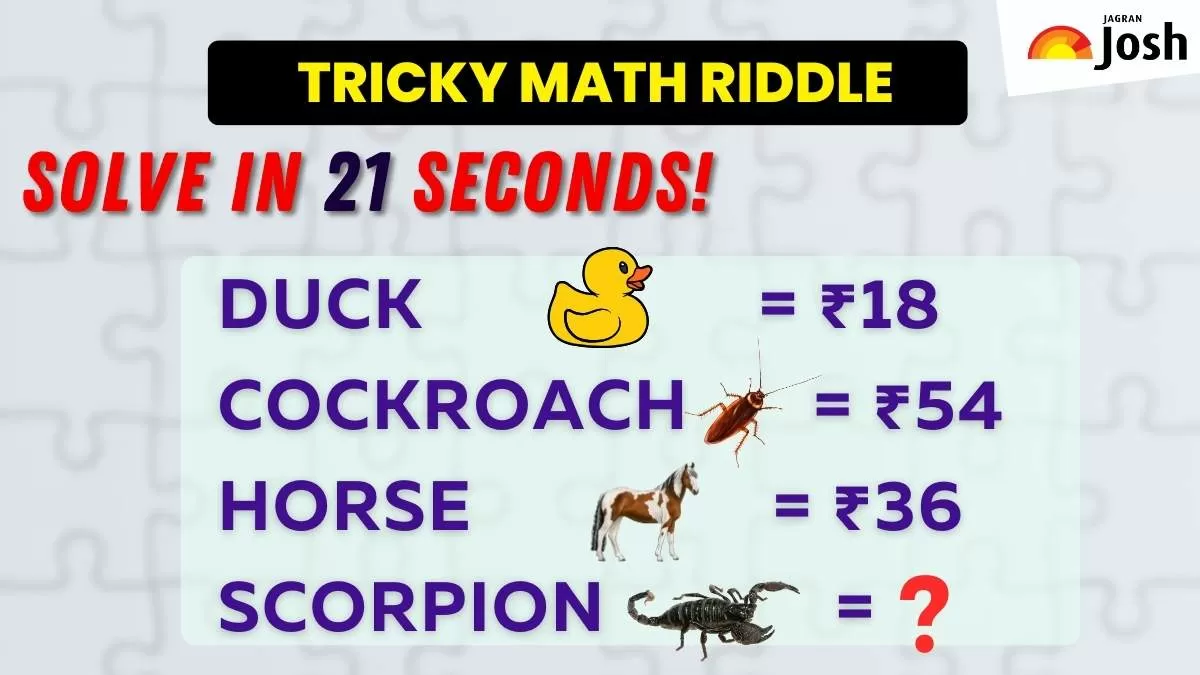 Solve the Tricky Puzzle and Find the Scorpion Price in 21 Seconds