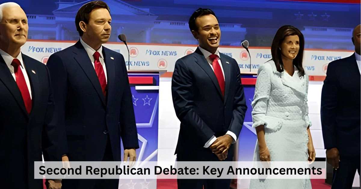 Second Republican Debate Recap Key Announcements To Know About