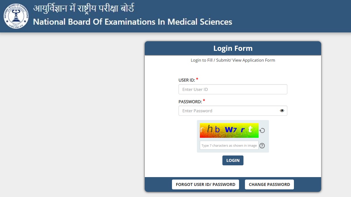 NEET SS Application Correction Window Open Till Sept 5