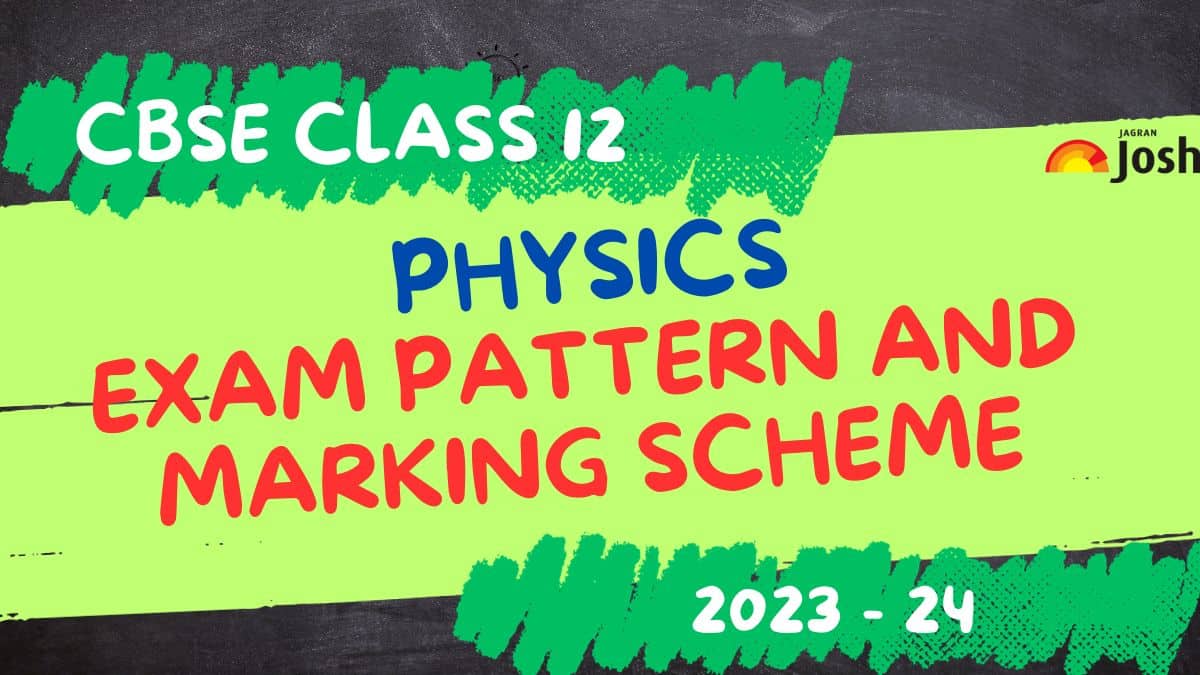 CBSE Class 12 Physics Exam Pattern 2024 with Marking Scheme and Topic-wise Weightage