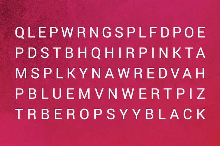 do you any colour here?