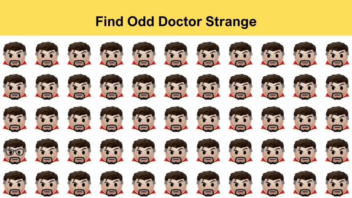 Seek and Find Puzzle: Find the Odd Doctor Strange Emoji in 5 Seconds!