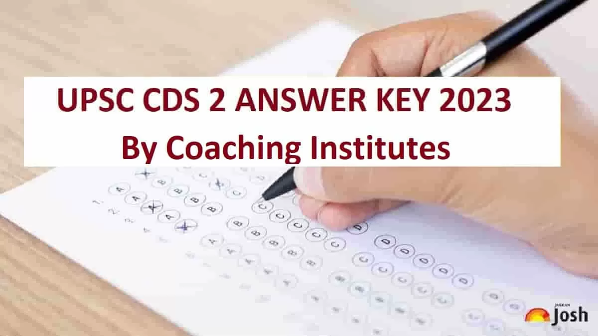 Check the CDS 2 Answer Key by Major Kalshi, Cavalier, and Other institutes